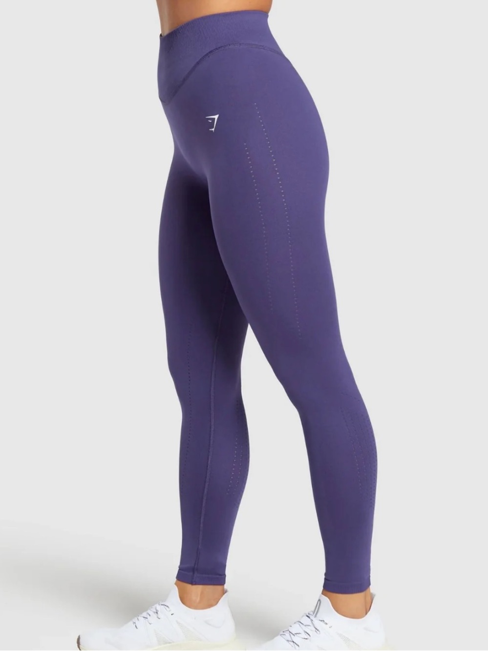 Gymshark Energise Seamless Leggings in Indigo Purple